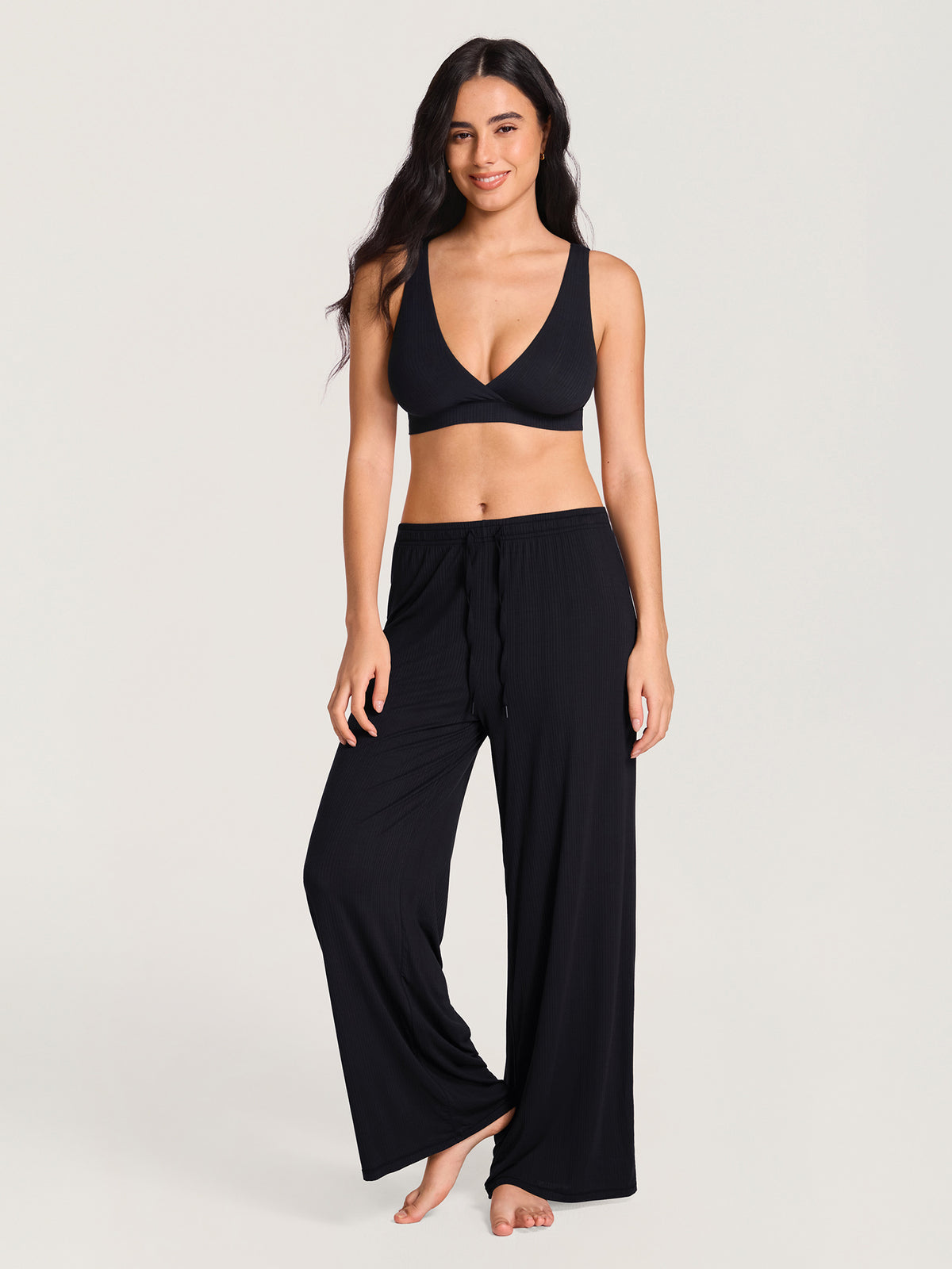 Naturveil Modal Ribbed Crossover Nursing Bra