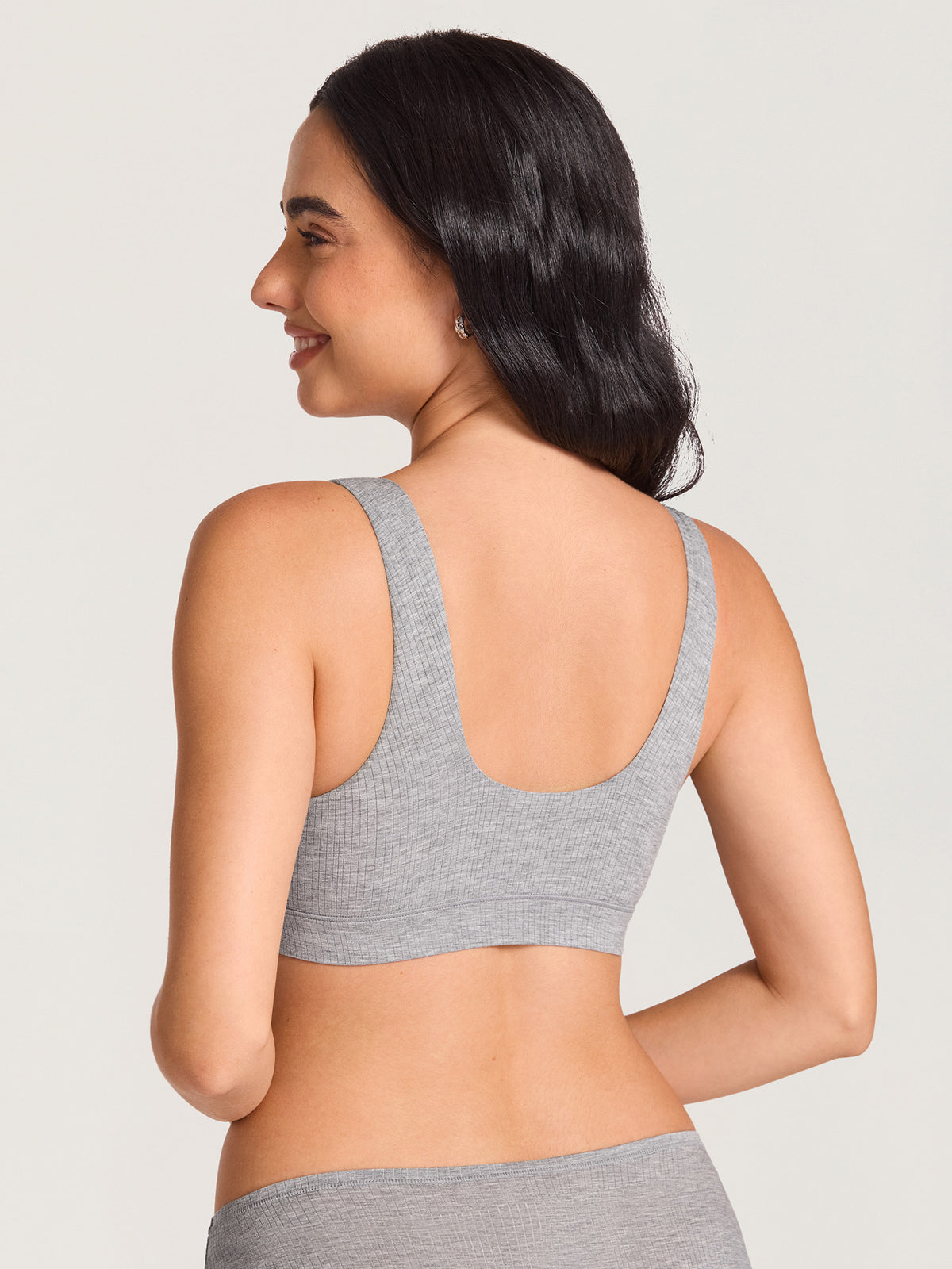 Naturveil Modal Ribbed Crossover Nursing Bra