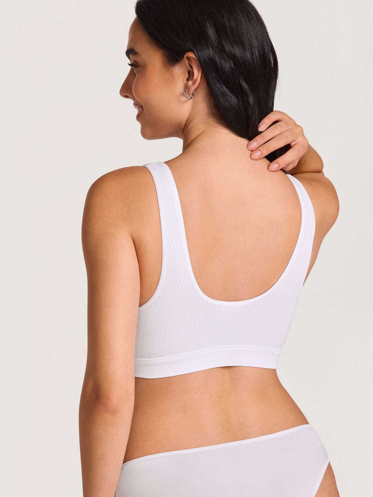 Naturveil Modal Ribbed Crossover Nursing Bra
