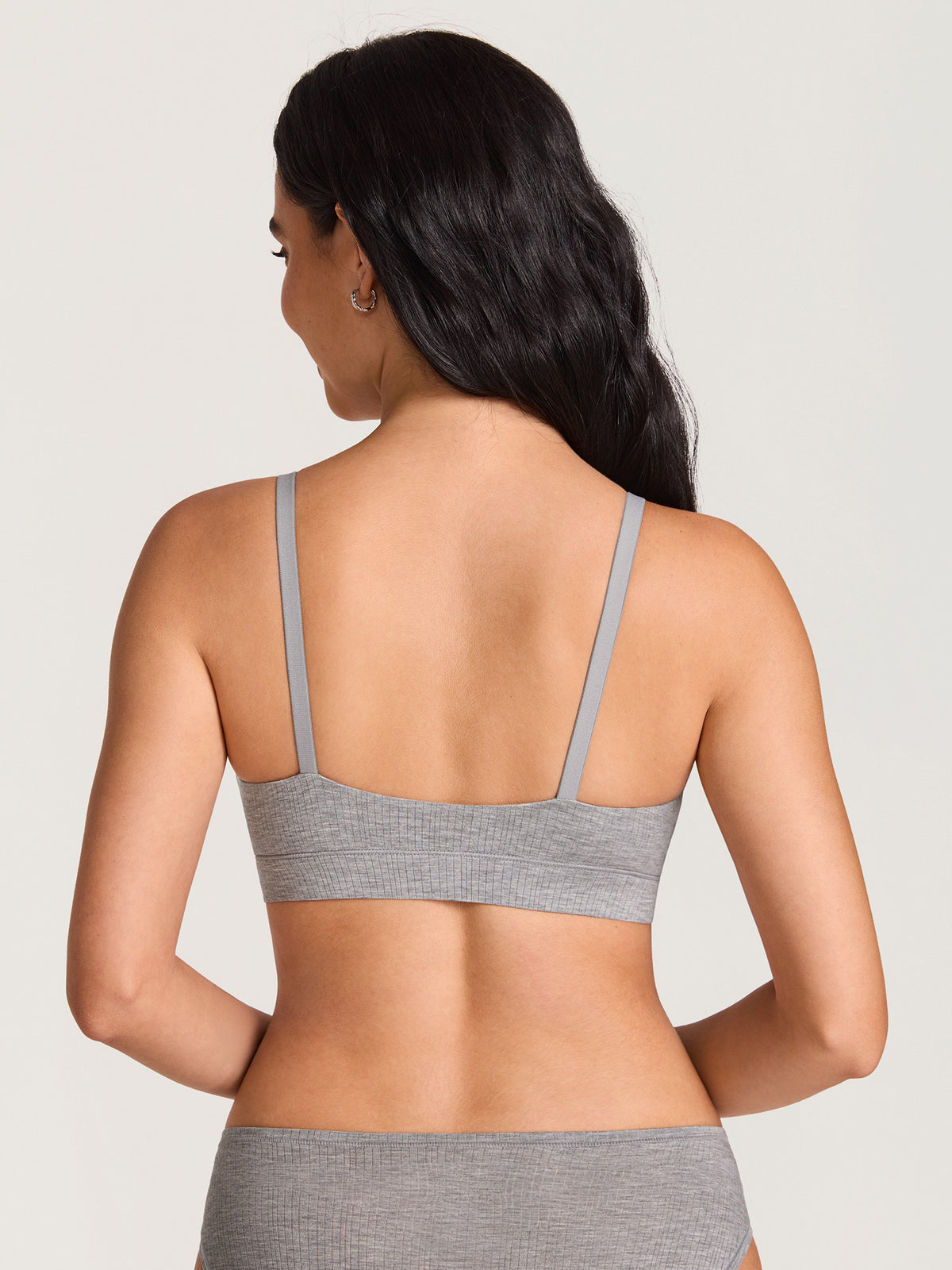 Naturveil Modal Ribbed Scoop Nursing Bra