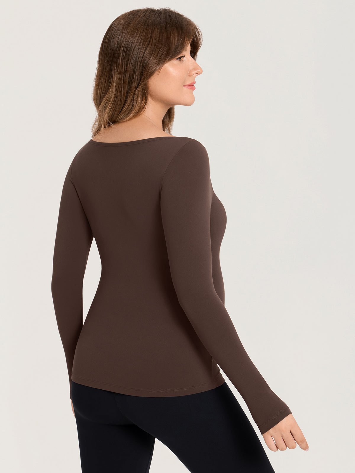 AirSofta Boatneck Maternity Top - Long Sleeves