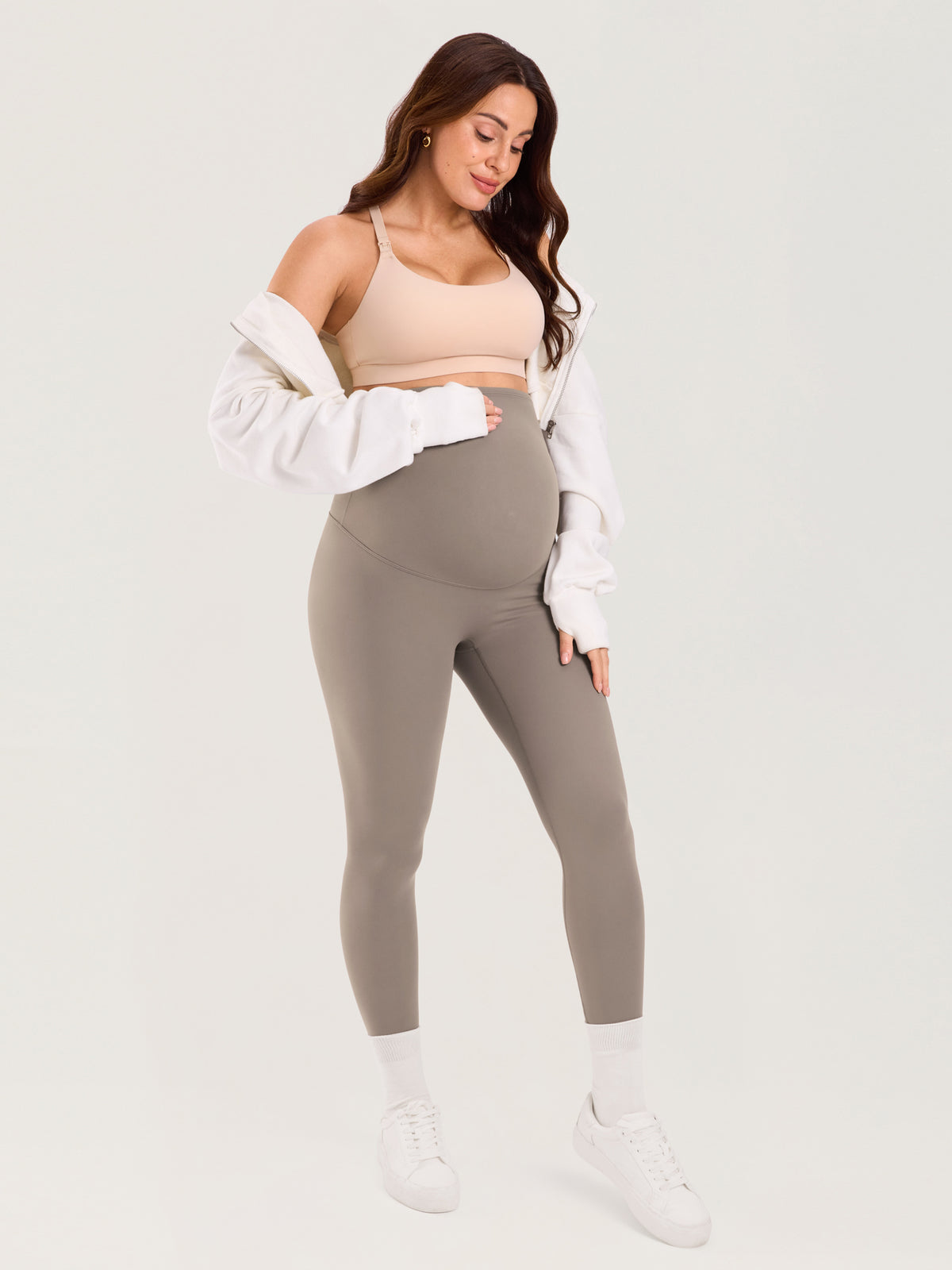 Natrelax® No Front Seam Maternity Leggings 25"
