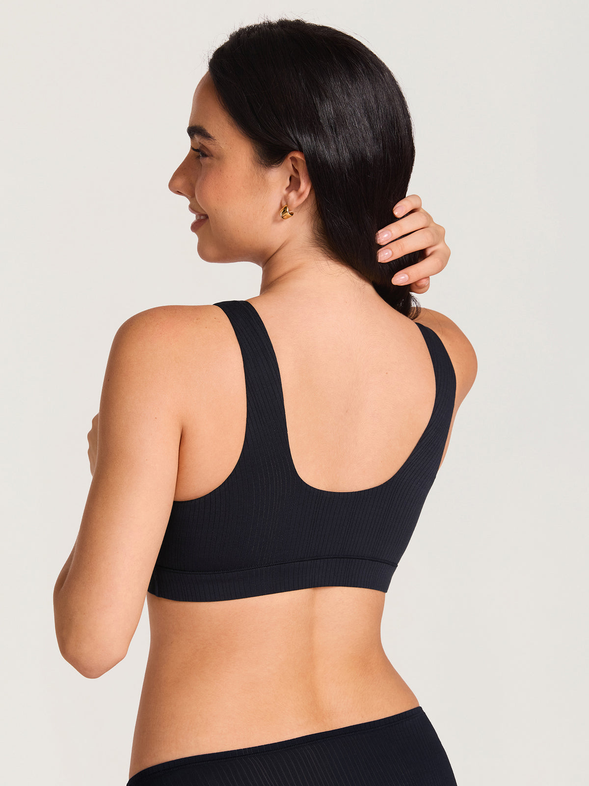 Naturveil Modal Ribbed Crossover Nursing Bra