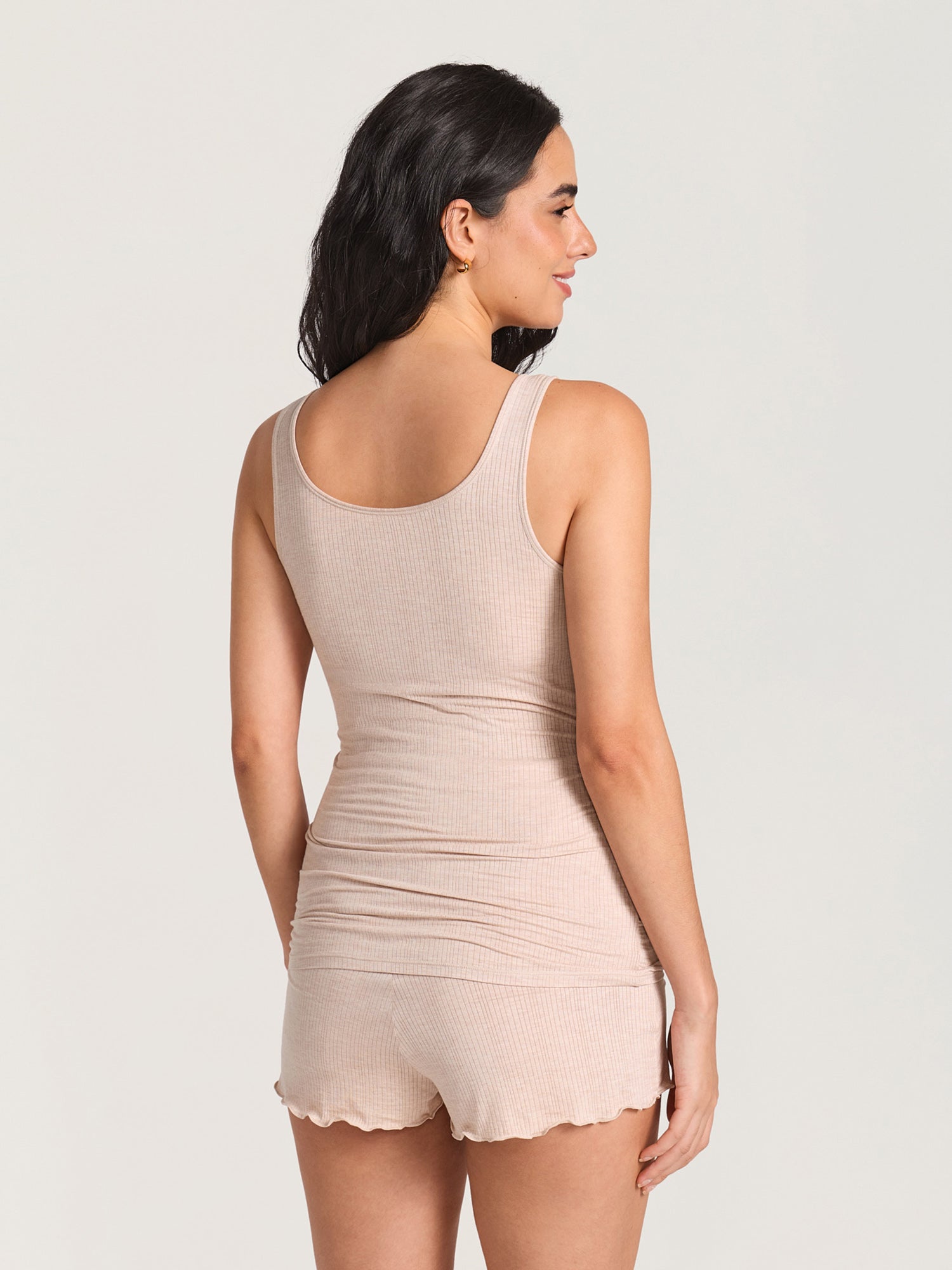 Naturveil Modal Ribbed Maternity Lounge Tank